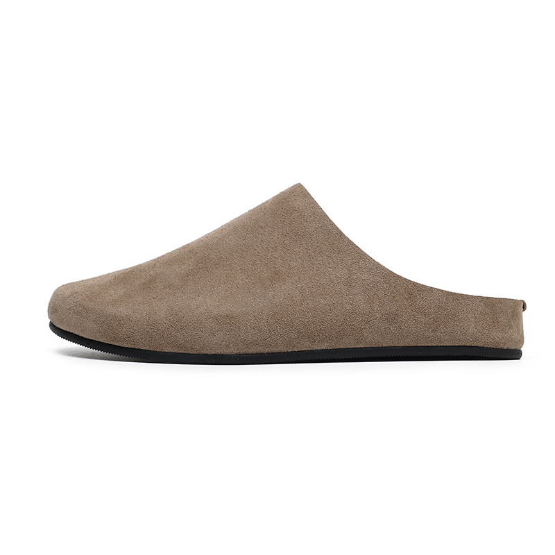 Angelmix Angelmi Slip Resistant Abrasion Resistant Quick Dry Closed Toe Slippers Unisex Brown