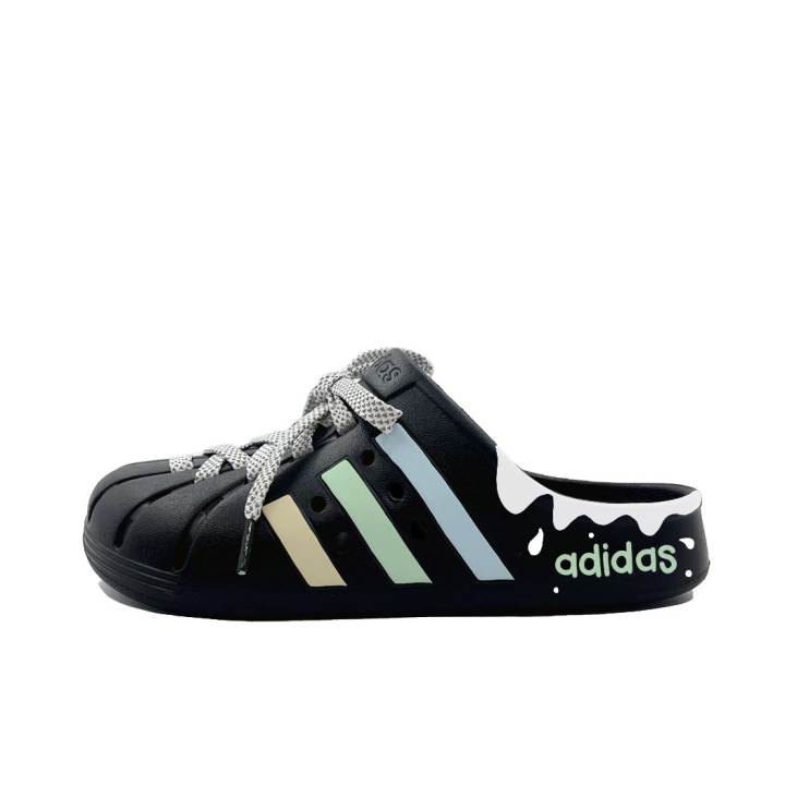 Adidas Adidas ADILETTE CLOGS No Special Function Closed Toe Slippers Unisex Black