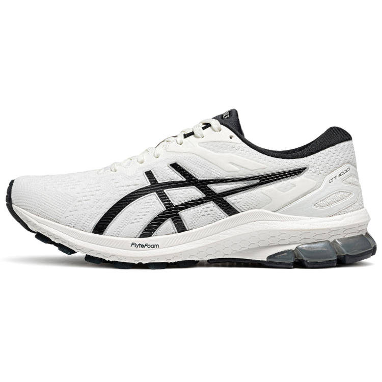 ASICS GT 1000 10 Abrasion Resistant Breathable Low top Running Shoes Women's White Black