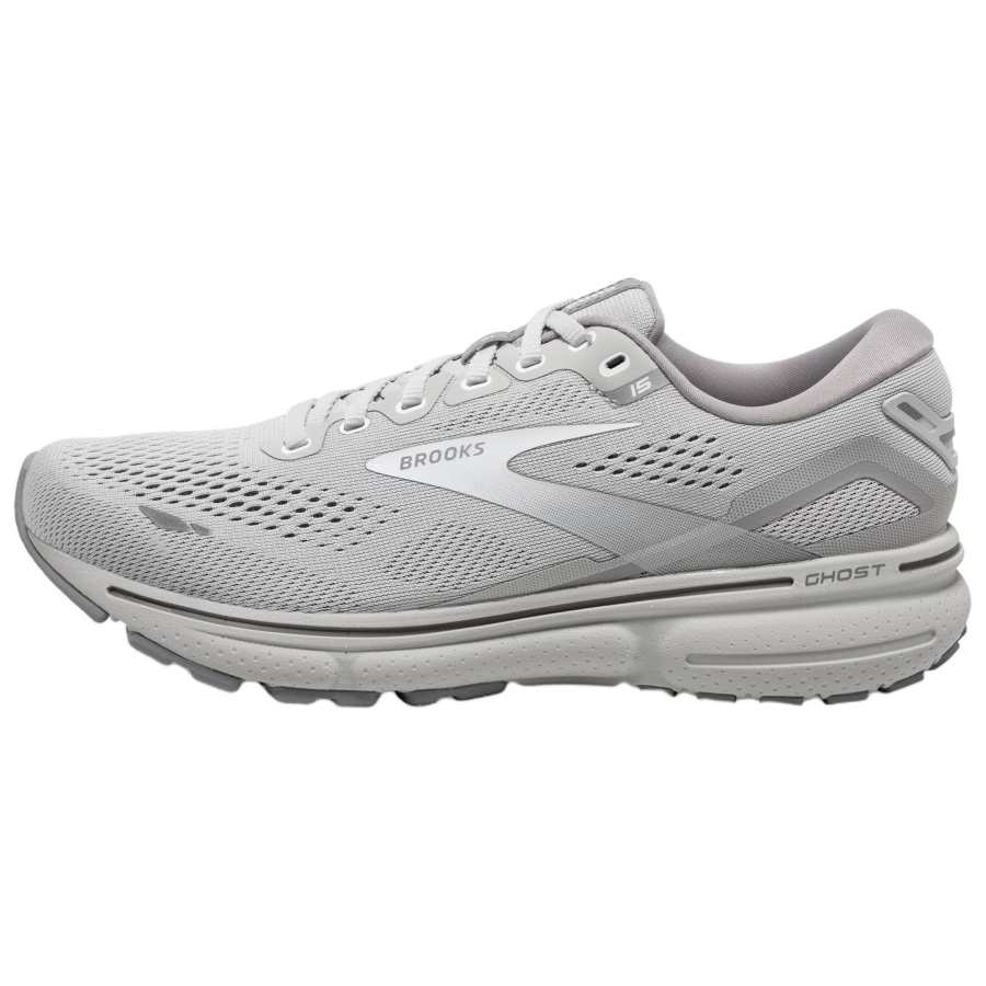 Brooks Ghost 15 Slip Resistant Abrasion Resistant Low top Running Shoes Women's Gray