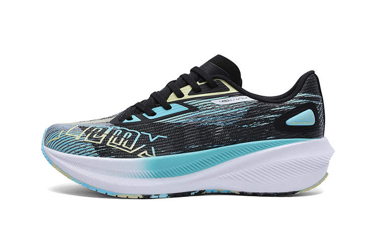 LPMX LPMX Breathable Low top Running Shoes Men's Black Blue
