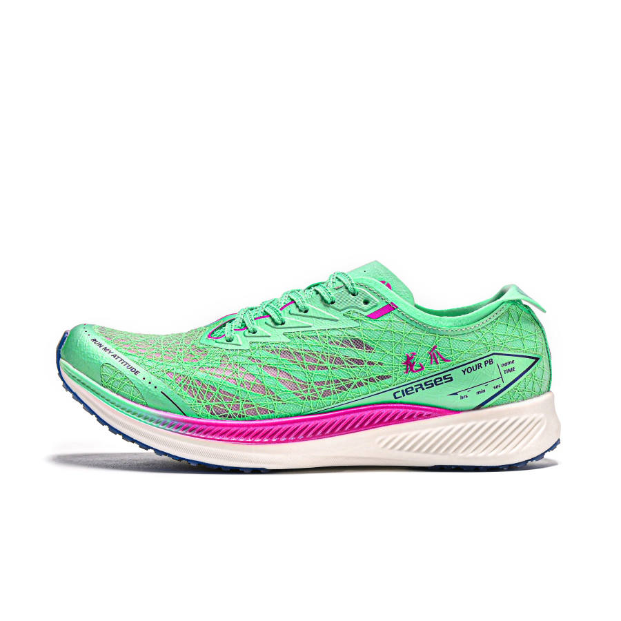 CIERSES Dragon Claw 1.0 Pro Low top Running Shoes Unisex Dream Chasing Cyan
