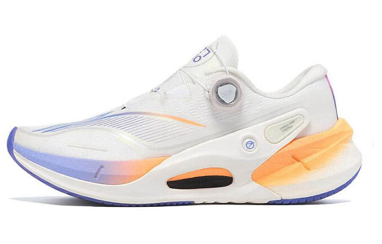 Li-Ning Li Ning Furious Rider 7.0 PRO V2 Cushioning Lightweight Low top Running Shoes Men's White Blue Orange