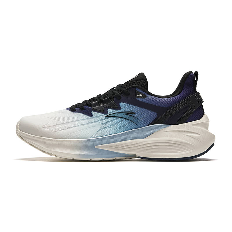 Anta Stinger 5 Casual Cushioning Slip Resistant Abrasion Resistant Low top Running Shoes Men's White Blue Black