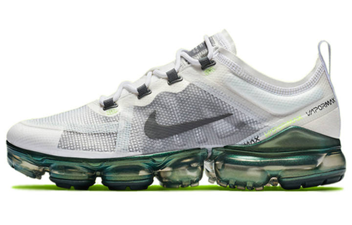 Nike Nike Air VaporMax 2019 Premium White Platinum Tint Lime Blast