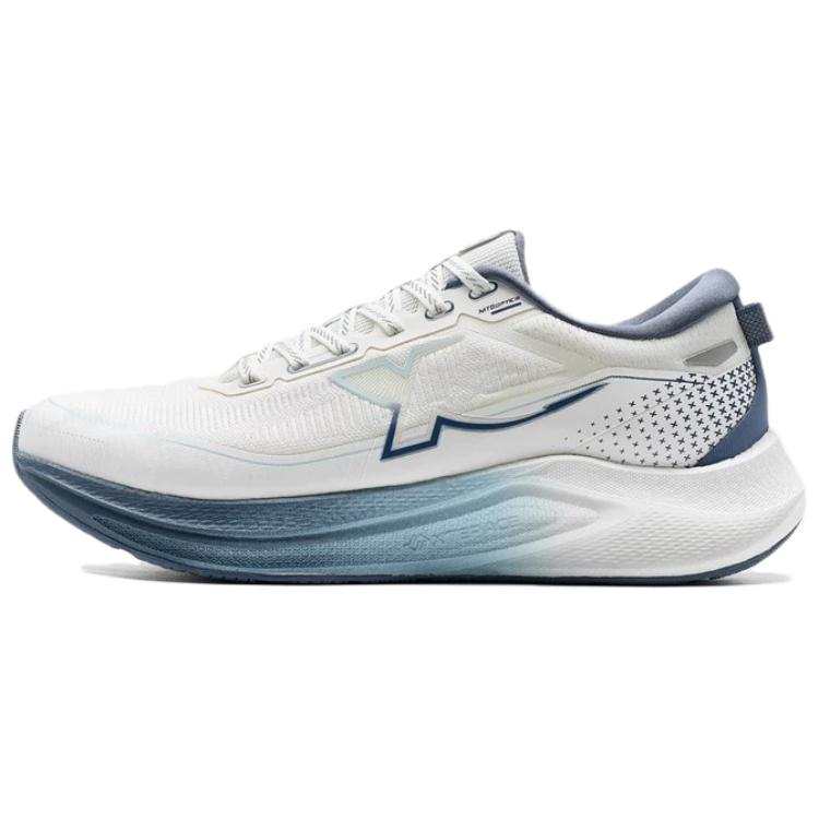 XTEP Tan Cheng 2.0 LITE Cushioning Abrasion Resistant Rebound Low top Casual Running Shoes Men's White Blue