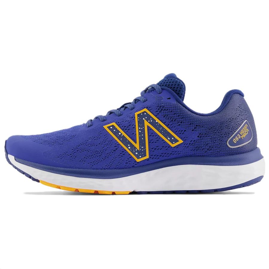 New Balance New Balance Fresh Foam 680v7 Comfortable And Lightweight Low top Casual Running Shoes Men's Marine Blue