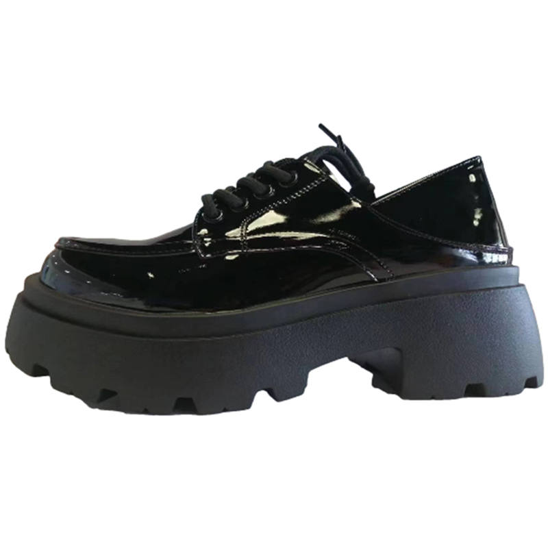 Warrior Pu Women's Casual Shoes 5.5cm Women's Black