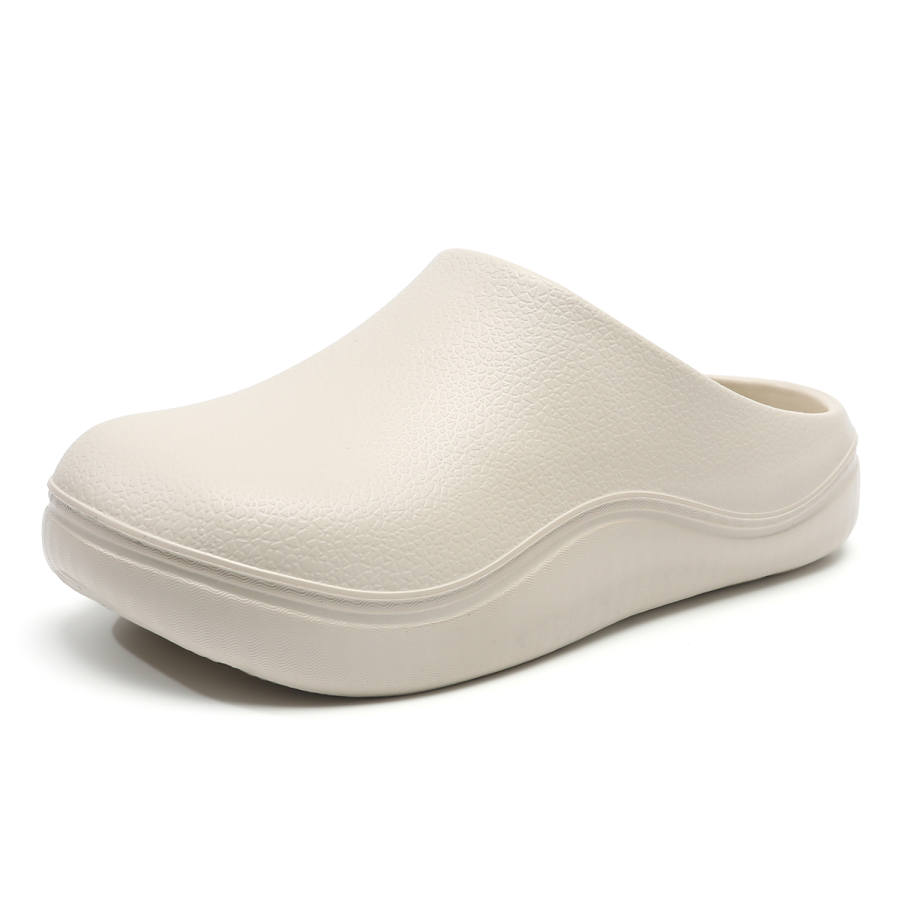 Jeep EVA Slip Resistant Closed Toe Slippers Unisex Khaki