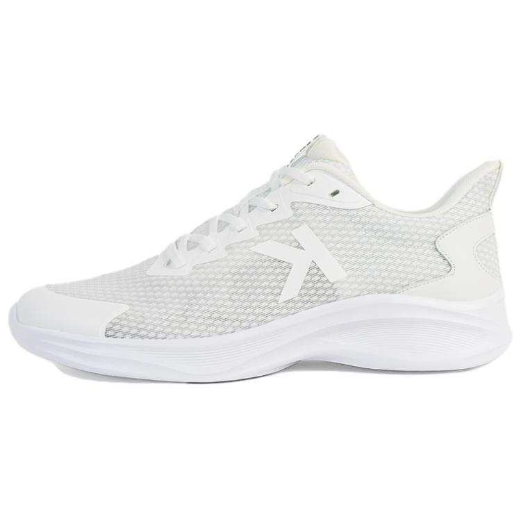 KELME Slip Resistant And Abrasion Resistant Coverage Low top Casual Running Shoes Unisex White