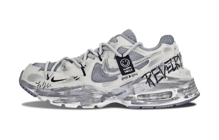 Nike Nike Air Max Fusion Slip Resistant Low top Casual City Commuting Running Shoes Women's Light Gray