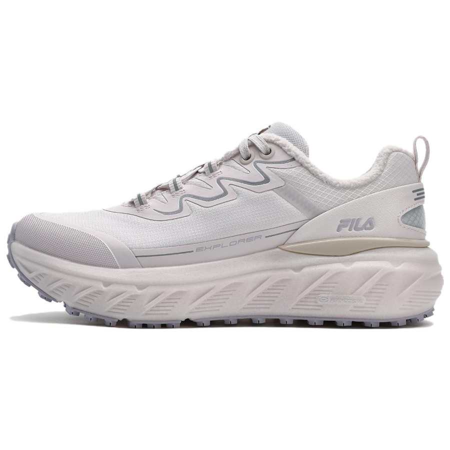 FILA Versatile Casual Non Slip Durable Running Shoes 'White Pink' Women's