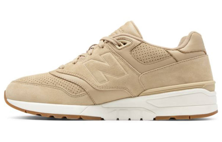 New Balance New Balance NB 597 Running Shoes Men's Low Top Light Coffee/White