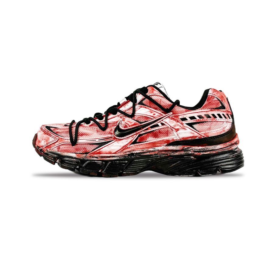 Nike Nike Initiator Mesh Cushioning, Wear Resistant Low top Casual City Commuting Running Shoes Men's Scarlet