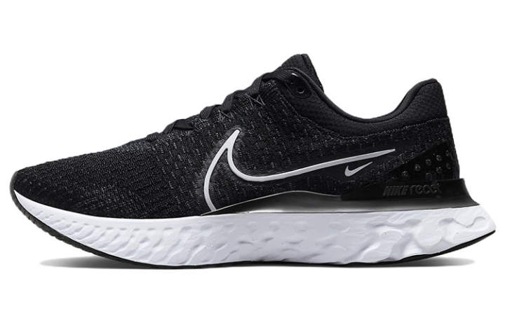 Nike Nike React Infinity Run Flyknit 3 Black White