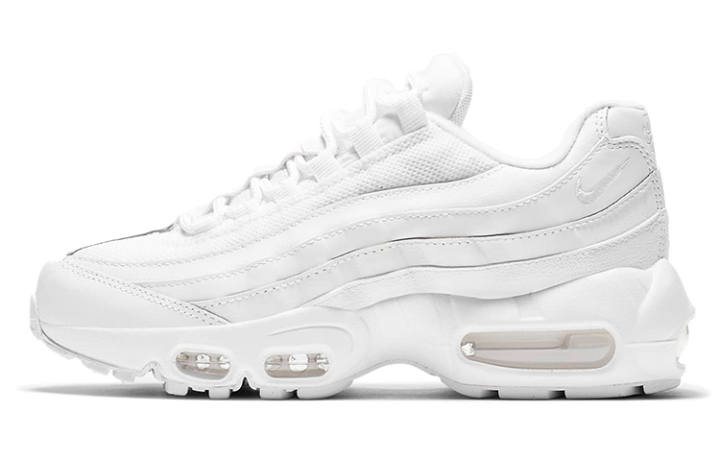 Nike Nike Air Max 95 Recraft Triple White GS