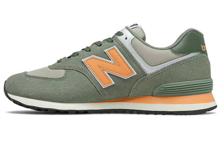 New Balance New Balance NB 574 Textile, Synthetic Leather Low top Running Shoes Men's Celadon