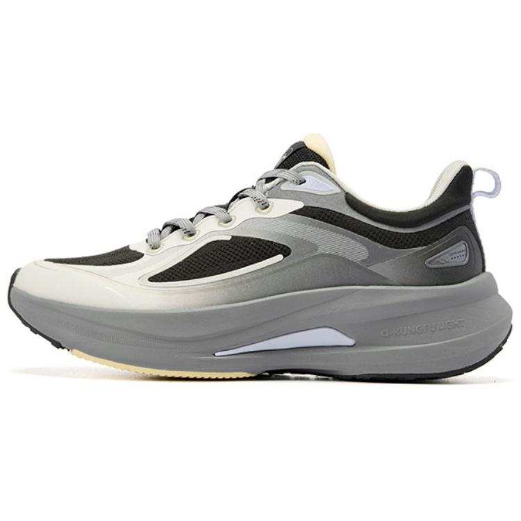 QIAODAN Cushioning, Wear Resistant Low top Running Shoes Women's Gray Black