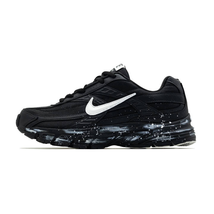 Nike Nike Initiator Cushioning Breathable Support Low top Casual City Commuting Running Shoes Men's Black White