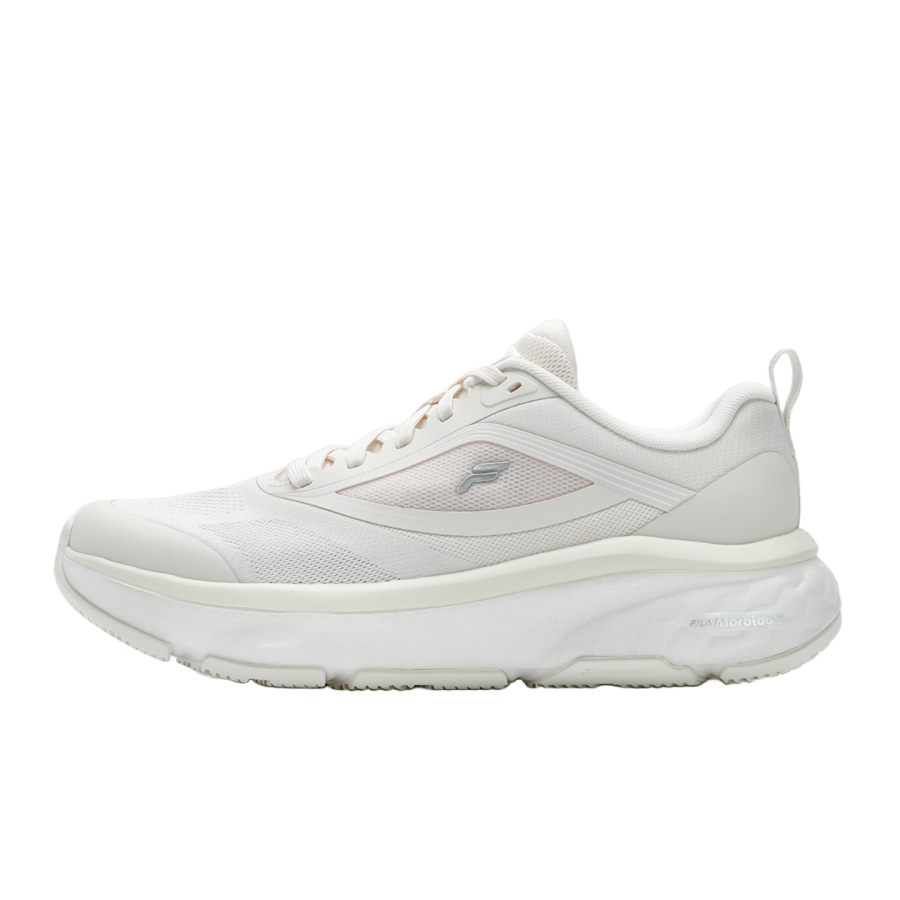 FILA NUVOLE 2 Fabric Cushioning, Wear Resistant Low top Running Shoes Women's White