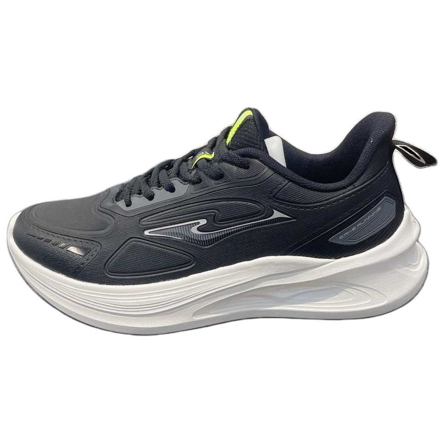 Erke Minimalist Style Cushioning Abrasion Resistant Cushioning, Wear Resistant Low top Running Shoes Men's Black