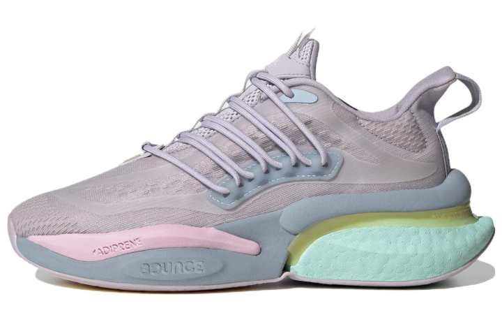 Adidas Adidas Alphaboost V1 Silver Dawn Orchid Fusion Almost Yellow Women's