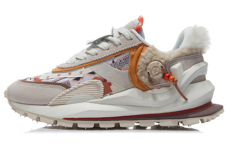 Li-Ning LiNing Eternal 92 Low Paris Fashion Week 2021 'Grey Orange' Women's