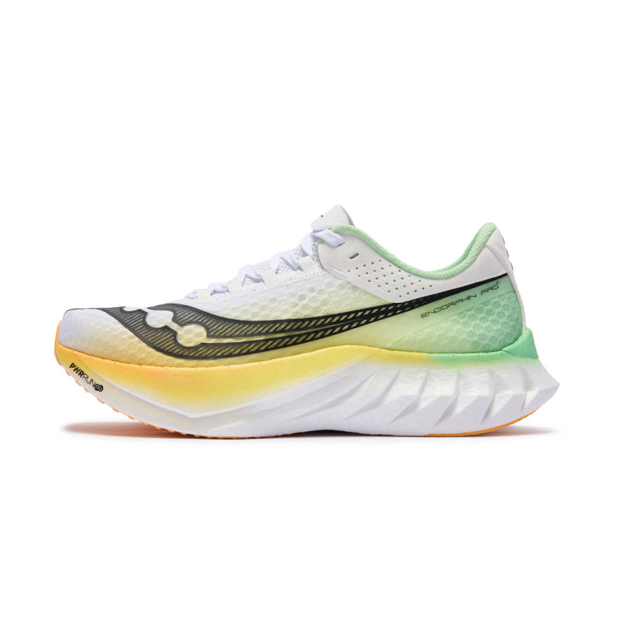 Saucony Endorphin Pro Peng 4 Abrasion Resistant Breathable Rebound Low top Carbon Plate Casual Marathon Training Racing