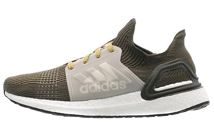 Adidas WOOD WOOD x Adidas ULT Comfortable Mesh, Textile Cushioning Low top Marathon Running Shoes Unisex Army Green