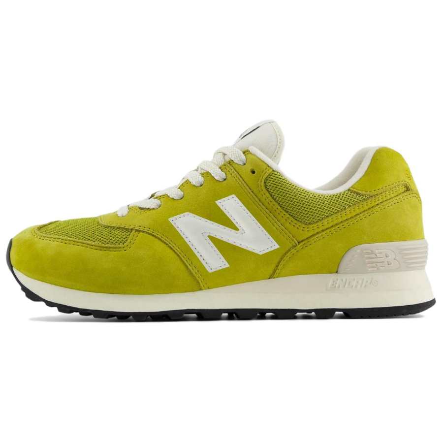 New Balance New Balance NB 574 Low top Casual Running Shoes Unisex Yellow Green