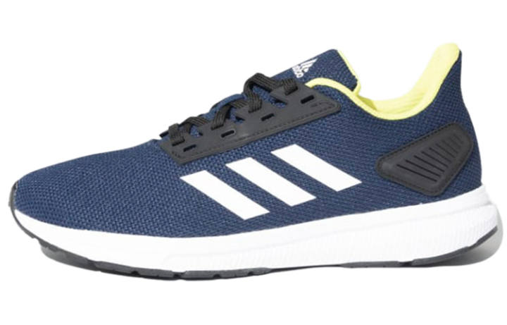 Adidas Adidas Duramo 9 Comfortable Cushioning, Wear Resistant Low top Running Shoes Men's Navy Blue