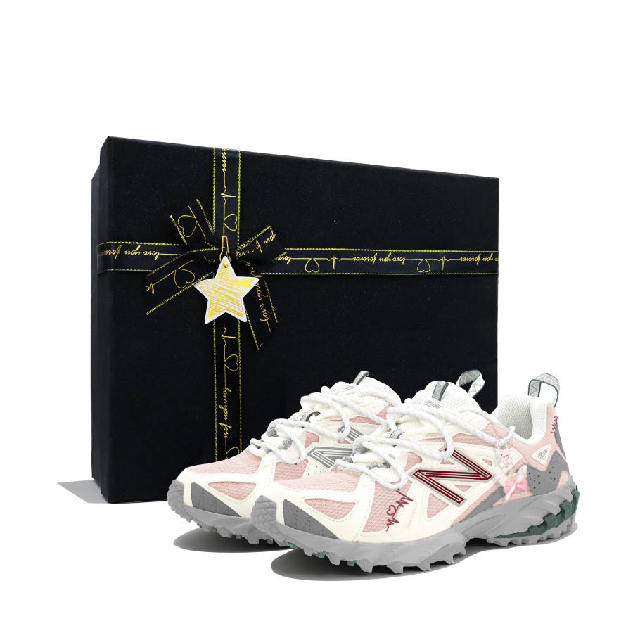 New Balance New Balance 610T Heartbeat Rhythm, Sparkling Gift Box Textile, Artificial Leather Cushioning Low top Outdoor Shoes