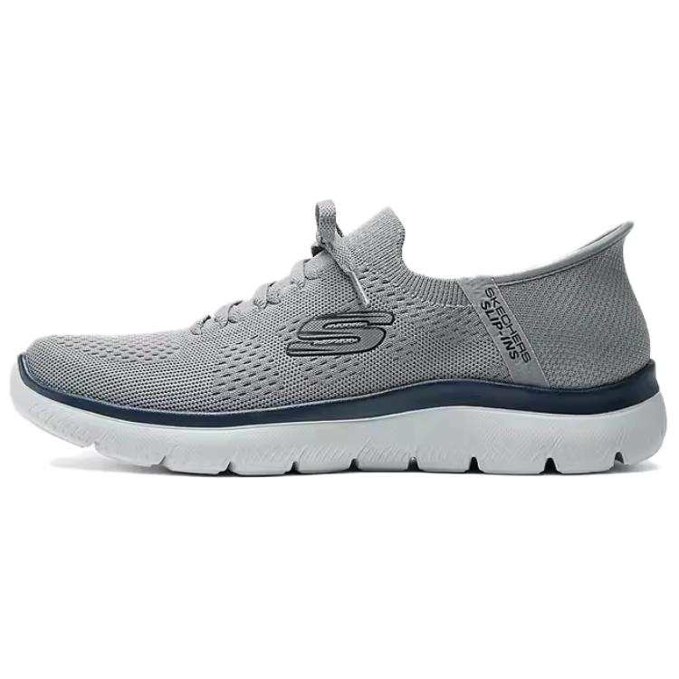 Skechers Sport Low top Casual Running Shoes Men's Gray