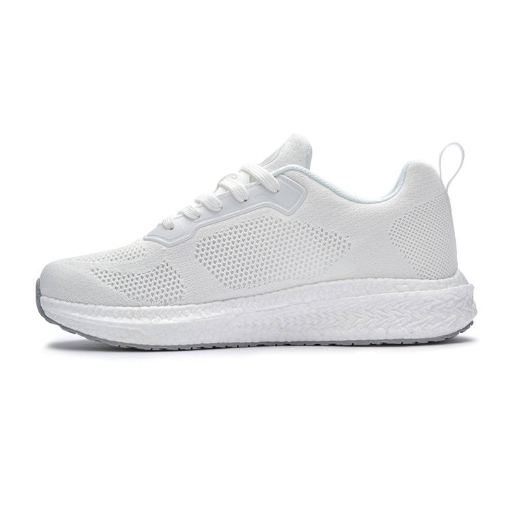 FINEPLAN FINEPLAN Slip Resistant Abrasion Resistant Low top Running Shoes Unisex White