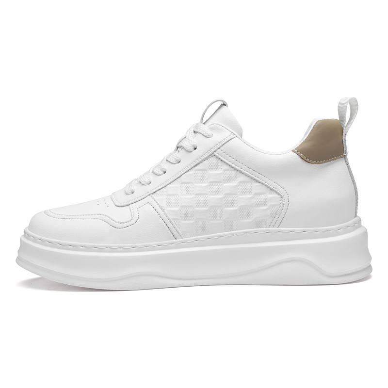 PAIBLOKS Cow Split Leather Men's Casual Shoes Men's