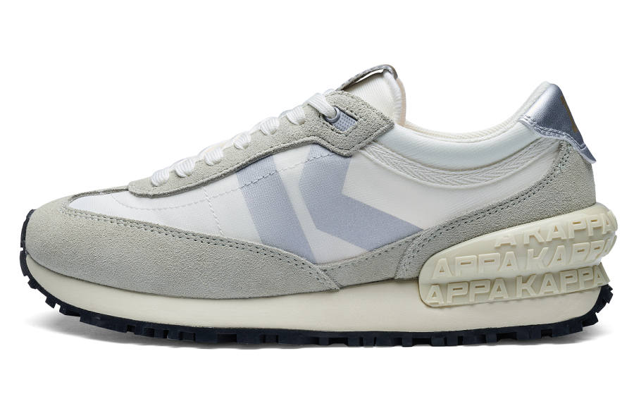 Kappa Slip Resistant Abrasion Resistant Low top Running Shoes Women's Green White