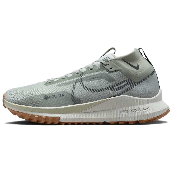 Nike Nike React Pegasus Trail 4 Gore Tex Jade Horizon Light Silver Gum Medium Brown Vintage Green