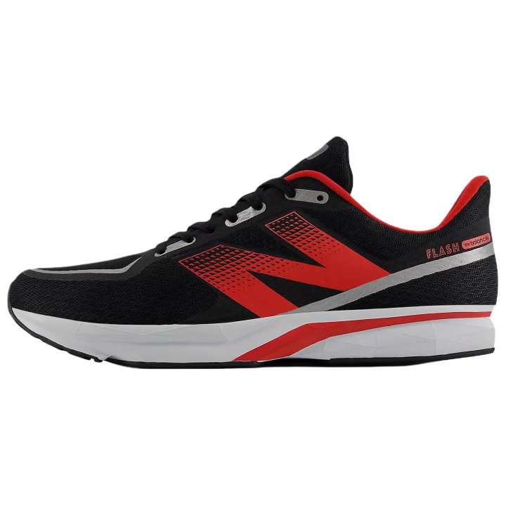 New Balance New Balance DynaSoft Flash V7 Mesh Cushioning Breathable Low top Running Shoes Unisex Black Red