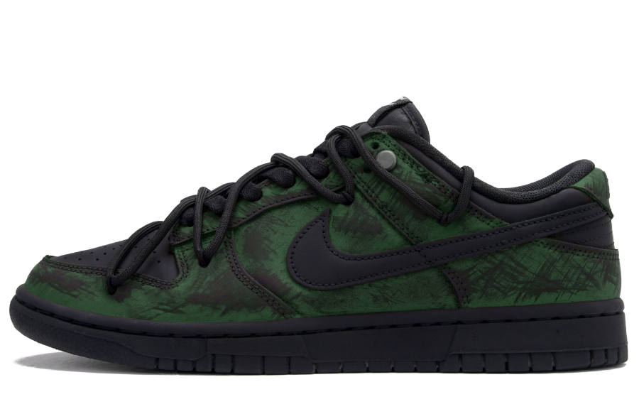 Nike Nike Dunk Mystic Green Low top Skateboard Shoes Unisex Black Green