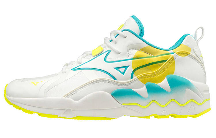 Mizuno Wave Rider Mizuno 1 'Shape of Time - White Yellow'
