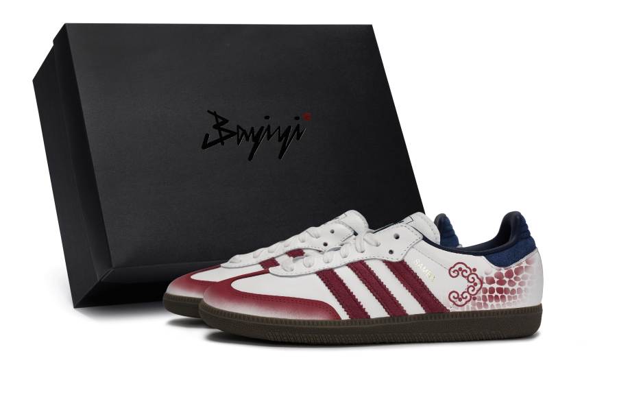 Adidas Originals SAMBA OG 811 Manufacturing, Yearly Good Fortune, Special Shoe Box Slip Resistant Abrasion Resistant