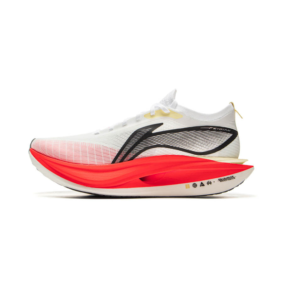 Li-Ning Li Ning Feidian 5 ELITE Low top Marathon Racing Track & Field Competition Running Shoes Unisex Standard White