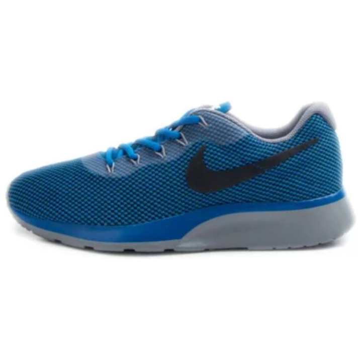 Nike Nike Tanjun Slip Resistant Abrasion Resistant Low top Running Shoes Men's Blue