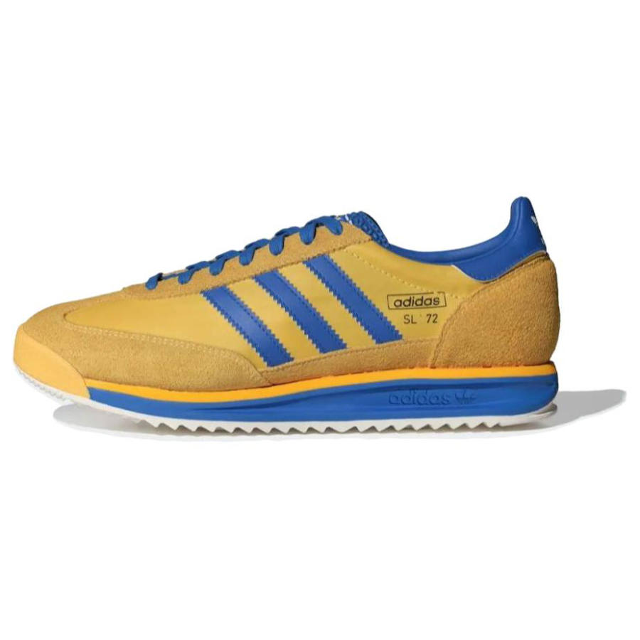 Adidas Originals SL 72 RS Fabric Low top Running Shoes Unisex Yellow