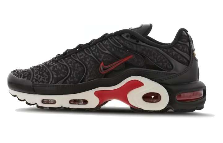 Nike Nike Air Max Plus Premium Black Red Leopard Women's