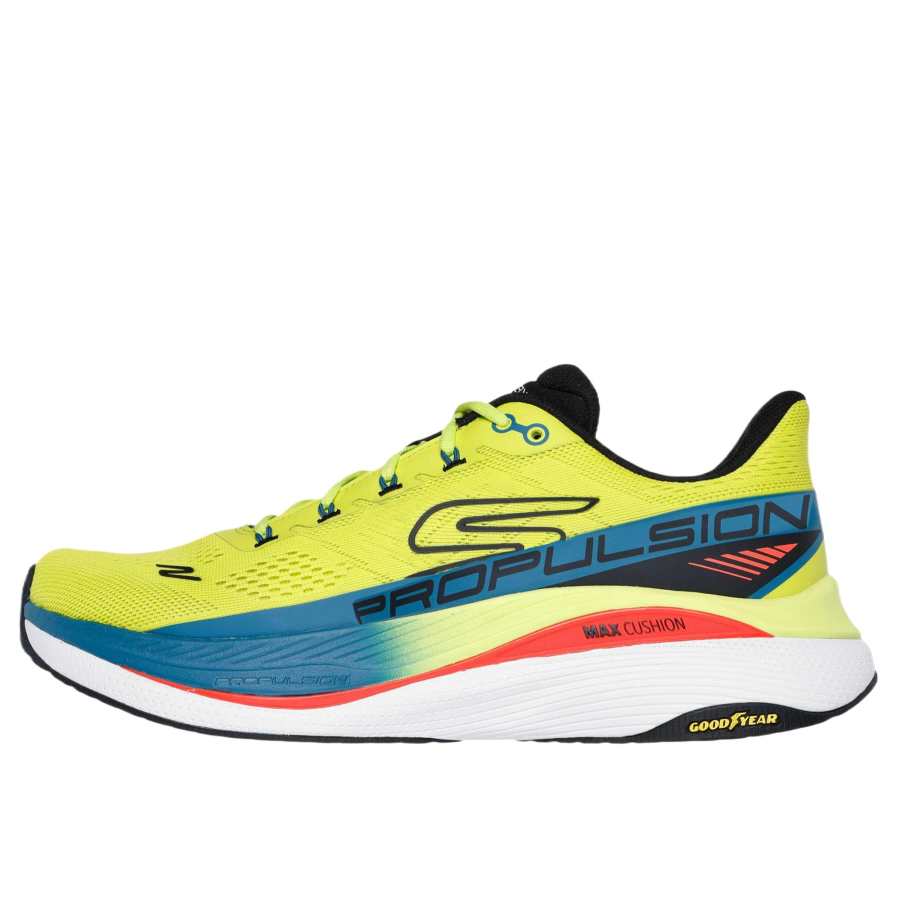 Skechers Max Cushioning Low top Running Shoes Men's Yellow