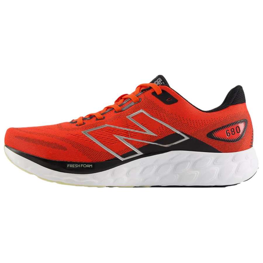 New Balance New Balance NB 680 V8 Abrasion Resistant Support Running Shoes Men's Red