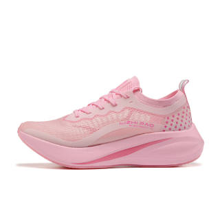 LIZHIPAO Abrasion Resistant Breathable Slip Resistant Low top Marathon Running Shoes Unisex Pink