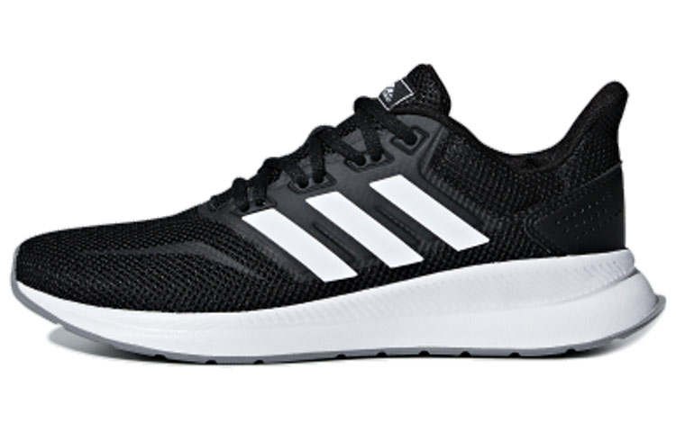 Adidas Neo Runfalcon 1.0 Comfortable Mesh Breathable Support Low top Casual Running Shoes Women's Black White