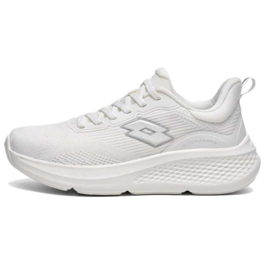 LOTTO Slip Resistant Abrasion Resistant Low top Casual Running Shoes Women's Ivory White